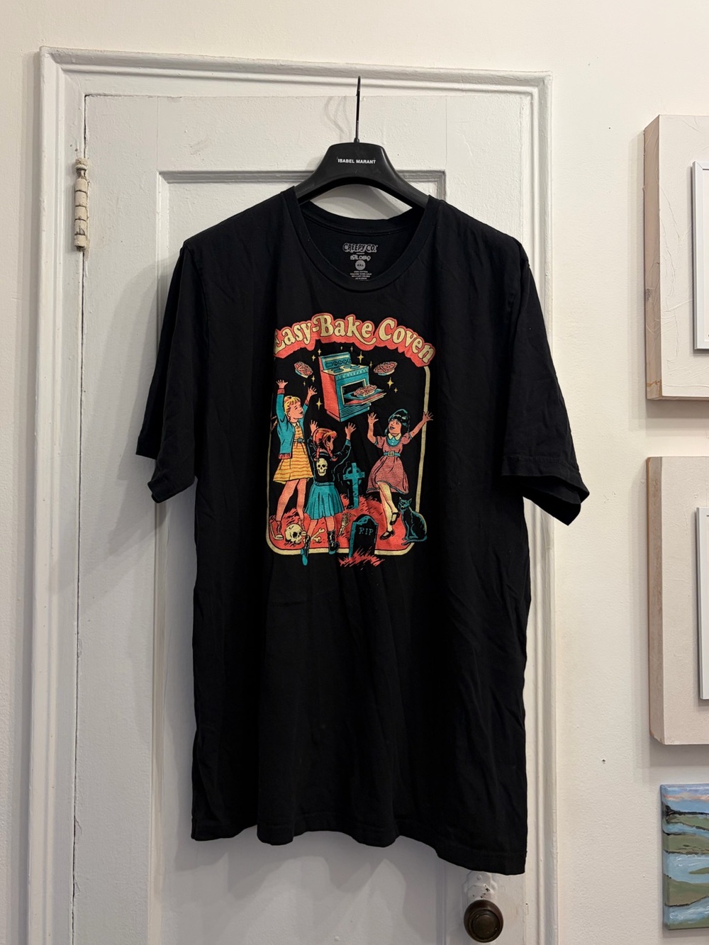 Steven Rhodes Easy Bake Coven Short Sleeve Graphic Tee - Black